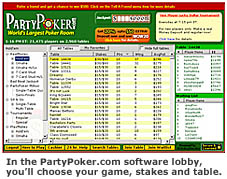 Party-Poker Lobby